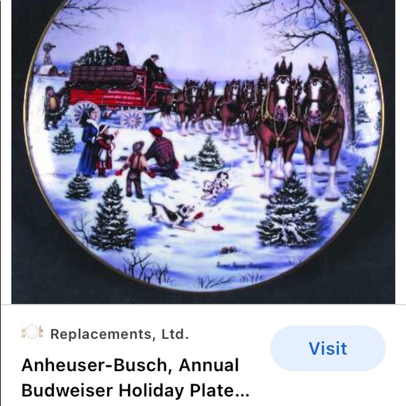 Anheuser-Bush plate 1991 - Picture 14 of 15